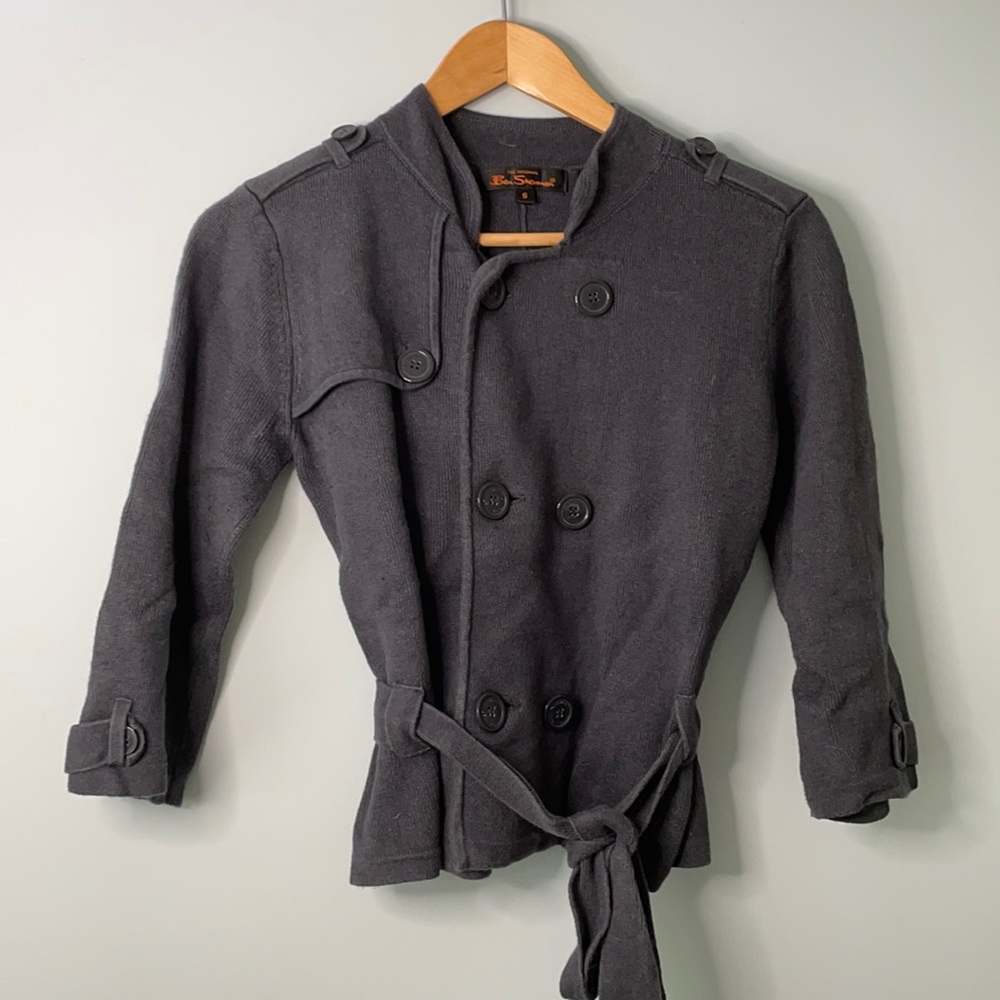 Ben Sherman Double Breasted Sweater